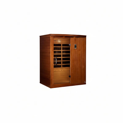 Madrid Elite 3 Person Low EMF Infrared Lighting Home Sauna