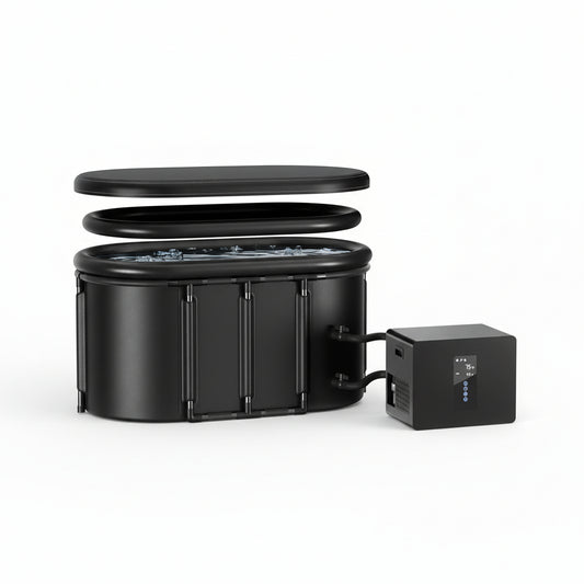 1/3HP Ice Bath Chiller & 148Gal Cold Plunge Tub Bundle