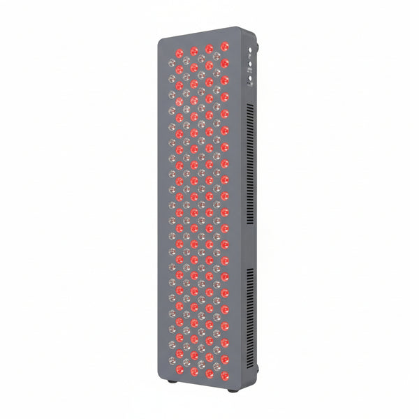 HG1000 Full Body Red Light Therapy Panel, 200 Leds, 660Nm Red & 850Nm Near-Infrared Light, Built-In Timer, Door Hanging Kit